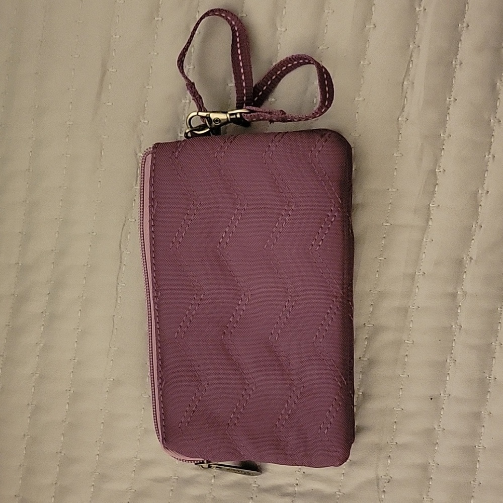 Easy Going Wristlet - purple
